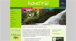 Desktop Screenshot of achertal.de